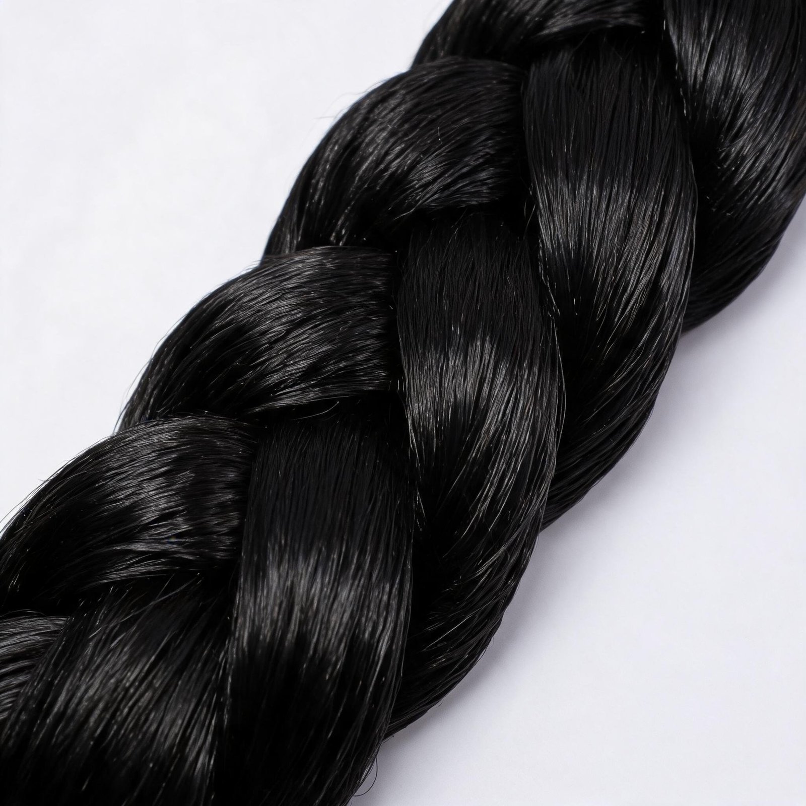Jumbo Braid Synthetic Hair Extensions | High Temp Fiber African Dreadlock Crochet Braids, Multiple Solid Colors