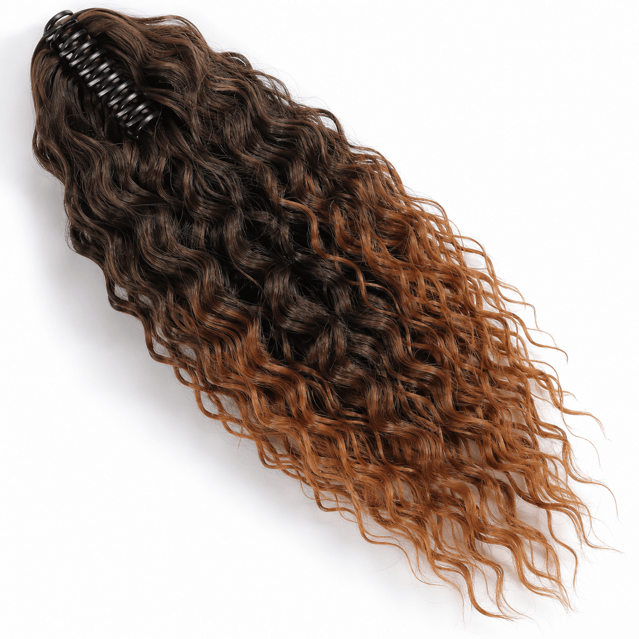 Wholesale Deep Wave Curly Ponytail Extension for Women – Clip In Synthetic Hair Ponytail Supplier