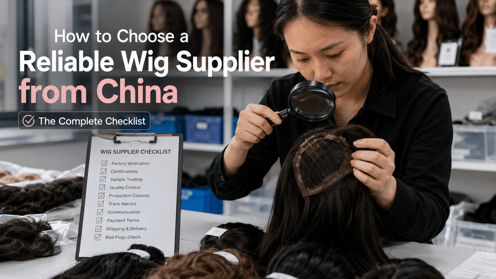 How to Choose a Reliable Wig Supplier from China: The Complete Checklist for Small Businesses