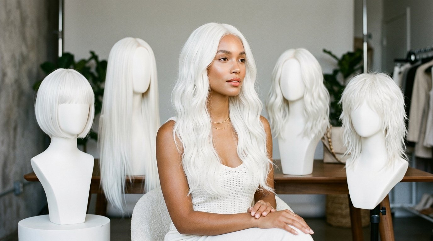 White Wigs: Every Style from Long Cosplay to Short Fringe, and How to Pick the Right One