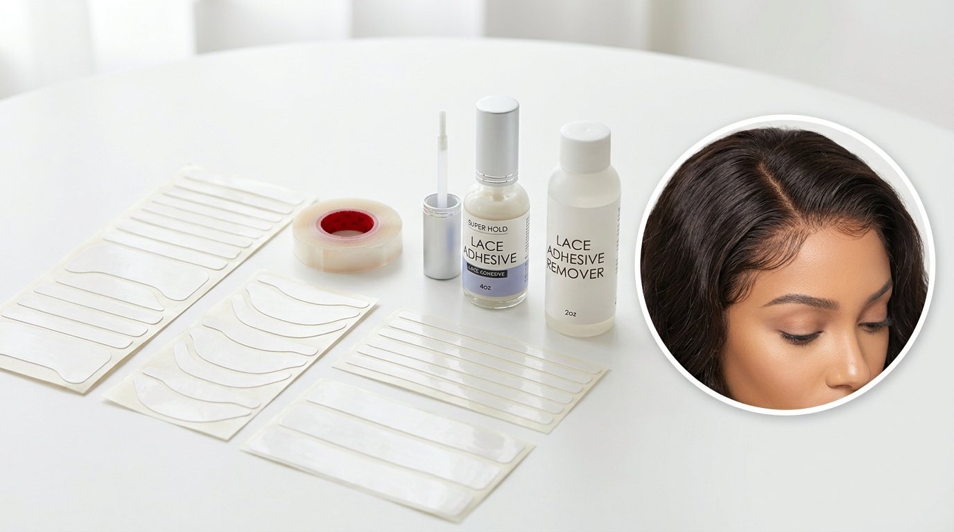 Wig Tape and Lace Front Tape: Which Adhesive Strip Actually Holds and How to Use It Without Damaging Your Lace