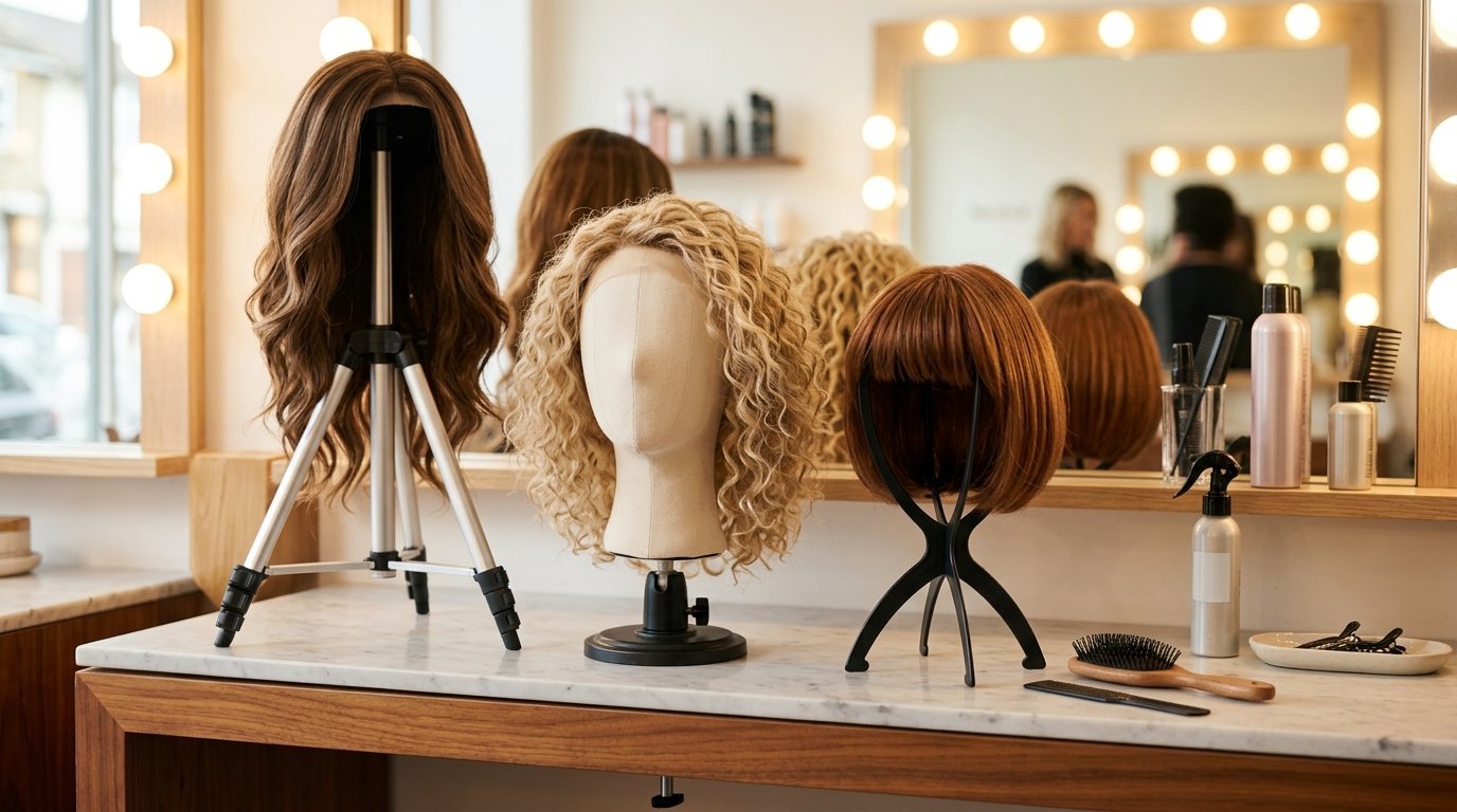 Wig Stands and Holders: Which Type You Actually Need for Styling, Drying, Storage, and Display