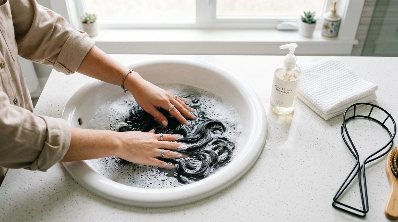 How to Wash a Wig: A Complete Cleaning Guide for Synthetic and Human Hair Wigs