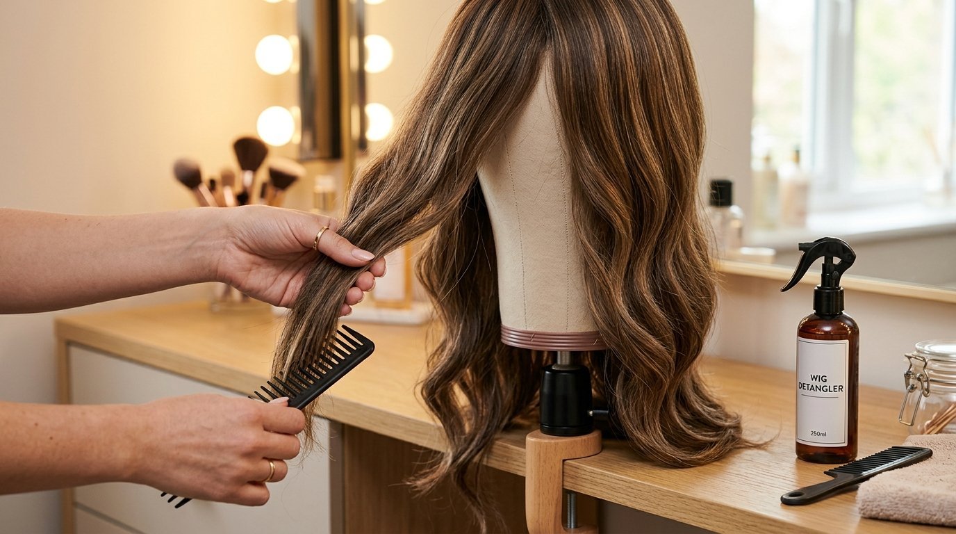How to Detangle a Synthetic Wig: The Right Technique, Best Sprays, and How to Rescue a Badly Tangled Wig