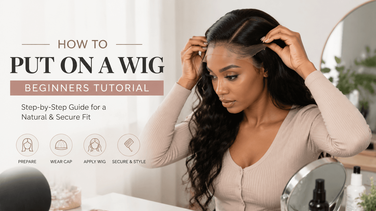 How to Put On a Wig for Beginners: A Step-by-Step Tutorial That Actually Works