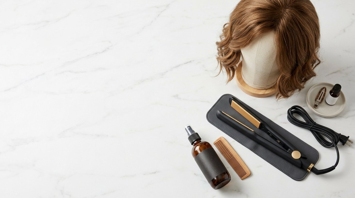 Heat Protectant for Wigs: What Actually Works for Synthetic Hair and Human Hair Wigs