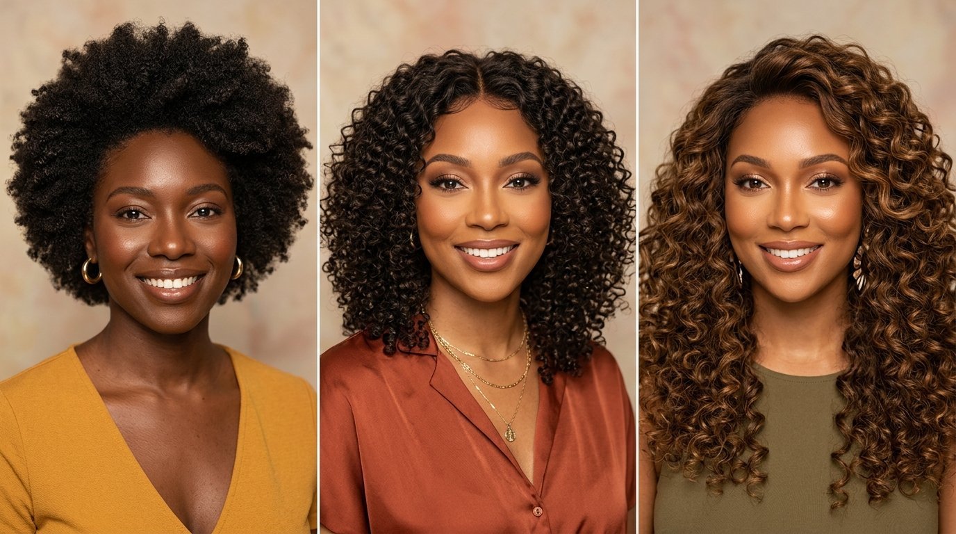 Curly Wigs for Black Women: The Complete Guide to Natural Texture Wigs, Afro Styles, and Curly Lace Fronts