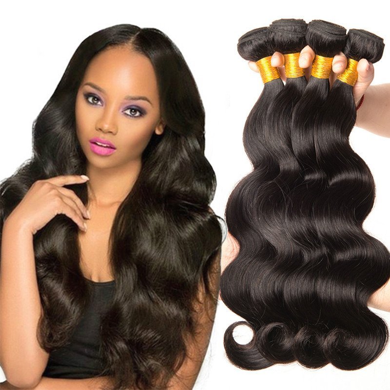 16 to 24 Inch Body Wave Synthetic Hair Weave Bundle 100g Model FT002