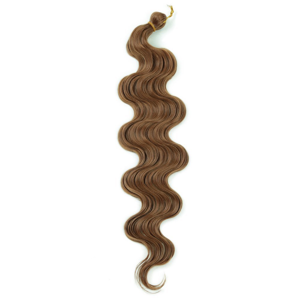 24 Inch Body Wave Synthetic Hair Bundle 100g for Crochet and Weave Extensions