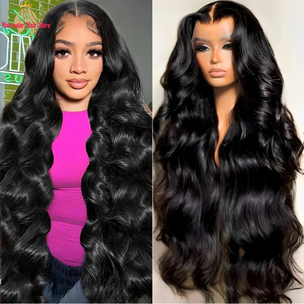 13x4 Lace Frontal Long Body Wave Synthetic Wig 70cm 260g Model B01