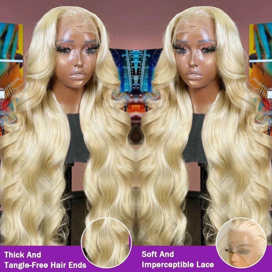 13x4 Lace Frontal Long Body Wave Synthetic Wig 70cm 260g Model B01