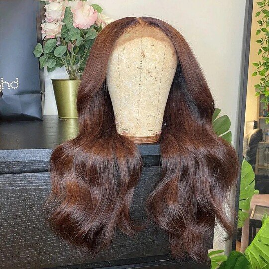 18 to 32 Inch Body Wave 13x4 Frontal Synthetic Wig Model L1690