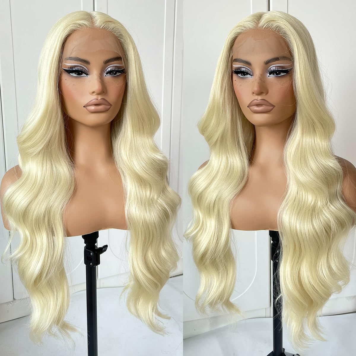 18 to 32 Inch Body Wave 13x4 Frontal Synthetic Wig Model L1690