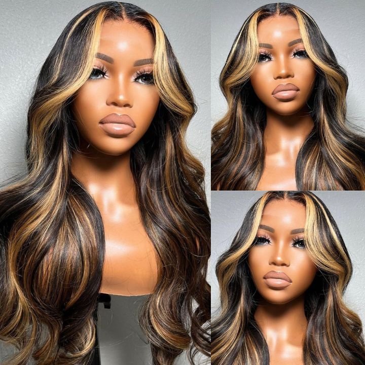 18 to 32 Inch Body Wave 13x4 Frontal Synthetic Wig Model L1690